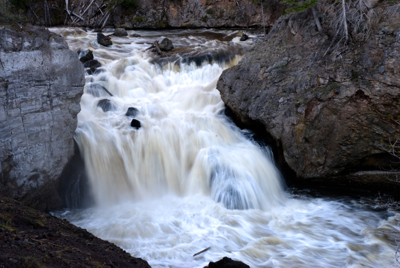 Waterfalls in Yellowstone National Park